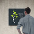 Load image into Gallery viewer, Chiropractic Poster: Healing Nerve Energy Canvas Wrap