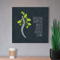 Load image into Gallery viewer, Chiropractic Poster: Healing Nerve Energy Canvas Wrap