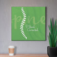 Load image into Gallery viewer, Chiropractic Poster: I Stand Corrected - Green Canvas Wrap