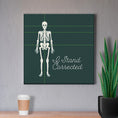 Load image into Gallery viewer, Chiropractic Poster: I Stand Corrected - Whole Body Canvas Wrap