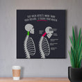 Load image into Gallery viewer, Chiropractic Poster: Text Neck Ruins Your Health Canvas Wrap