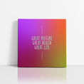 Load image into Gallery viewer, Chiropractic Poster: Great Posture Pink Red Canvas Wrap