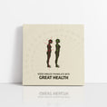 Load image into Gallery viewer, Chiropractic Poster: Good Angles Great Health Canvas Wrap