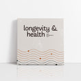 Load image into Gallery viewer, Chiropractic Poster: Longevity & Health Canvas Wrap