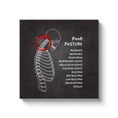 Load image into Gallery viewer, Chiropractic Poster: Affects of Poor Posture Canvas Wrap