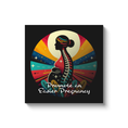 Load image into Gallery viewer, Chiropractic Poster: Promote an Easier Pregnancy Canvas Wrap