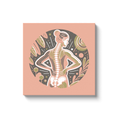 Load image into Gallery viewer, Chiropractic Poster: Female Spine Chart 2 Canvas Wrap