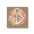 Load image into Gallery viewer, Chiropractic Poster: Female Spine Chart 3 Canvas Wrap