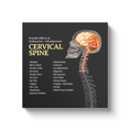 Load image into Gallery viewer, Chiropractic Poster: Cervical Spine Symptoms Canvas Wrap
