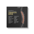 Load image into Gallery viewer, Chiropractic Poster: Thoracic Spine Symptoms Canvas Wrap