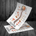 Load image into Gallery viewer, Letter Size Organ, Spine and Nerve Chart Tear-Off Pads