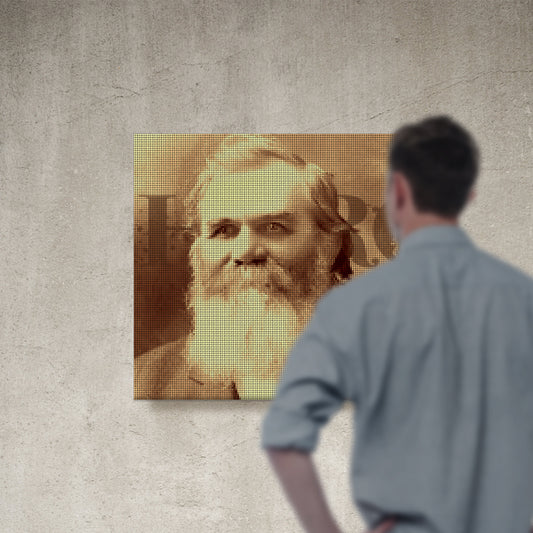 Chiropractic Poster: DD Palmer Canvas Wrap