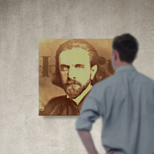 Chiropractic Poster: BJ Palmer Canvas Wrap