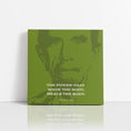 Load image into Gallery viewer, Chiropractic Poster: BJ Palmer / Power That Made The Body Green Canvas Wrap
