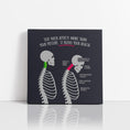 Load image into Gallery viewer, Chiropractic Poster: Text Neck Ruins Your Health Canvas Wrap
