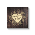 Load image into Gallery viewer, Chiropractic Poster: Chiropractic is Golden Love Canvas Wrap

