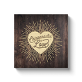 Load image into Gallery viewer, Chiropractic Poster: Chiropractic is Golden Love Canvas Wrap
