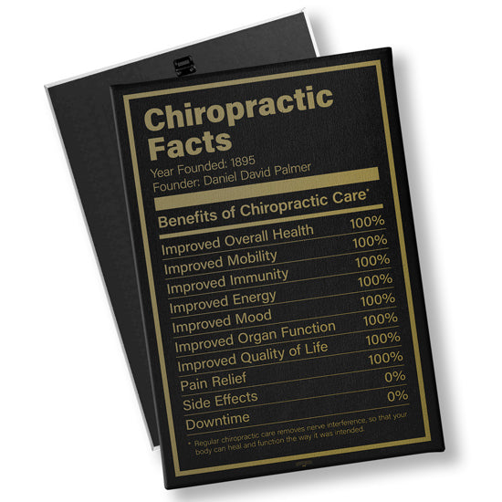 Chiropractic Facts - Black