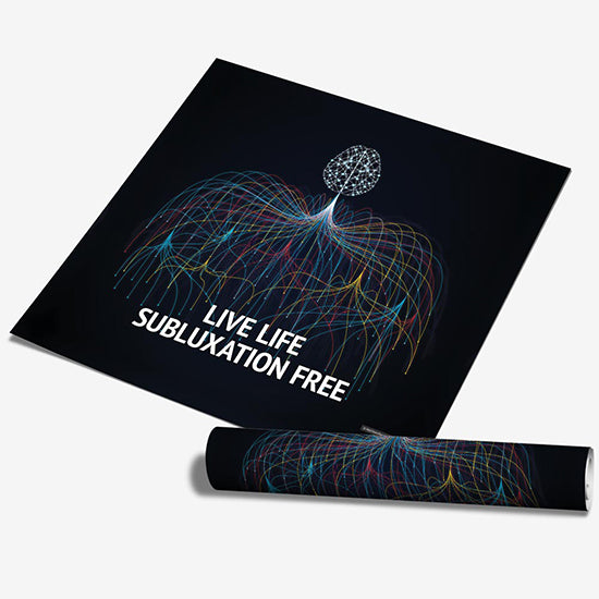 Live Life Subluxation Free With Chiropractic - MyChiroPractice | Chiropractic Posters