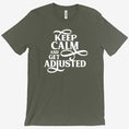 Load image into Gallery viewer, Keep Calm and Get Adjusted - MyChiroPractice | Chiropractic Posters
